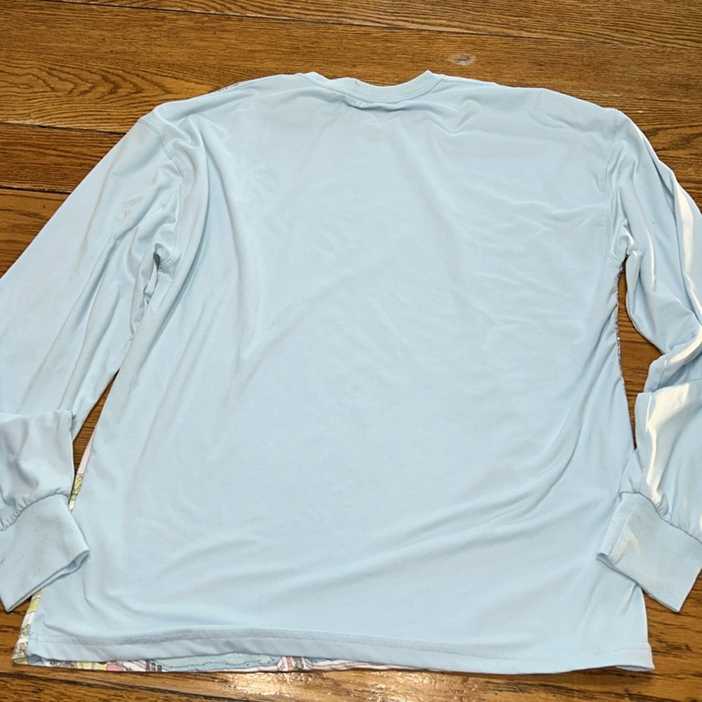 Walt Disney 50th Anniversary maps shirt. Long sleeve.  Size Medium. - Picture 14 of 16